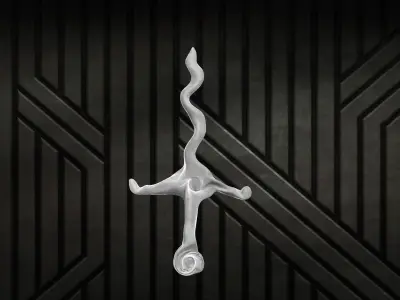 Fantasy dagger Free 3D model