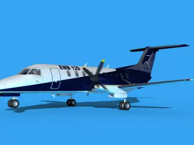 Embraer EMB120 Embraer 3D model