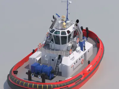 ATD Tug ZP BOXER 3D model