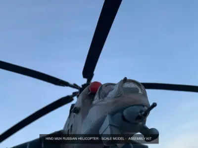 Printable Scale Model Helicopters - Assembly kits 3D Model Collection