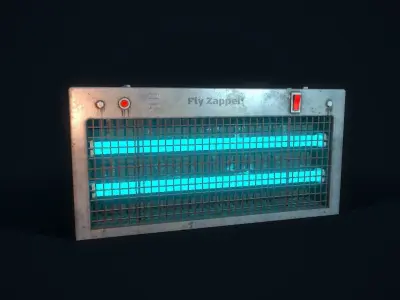 Fly Killer Low-poly 3D model