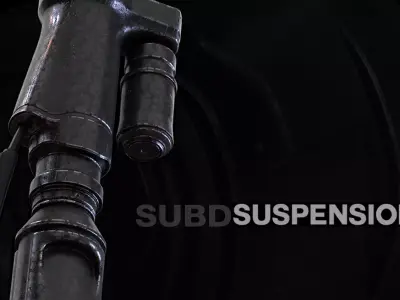 13 Suspensions SUBD 3D model