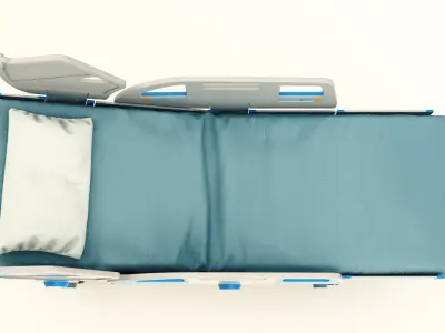 Medical Bed 3D model purchase
