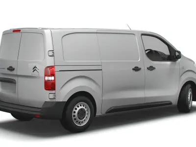 Citroen Dispatch M UK spec Enterprise 2020 3D model