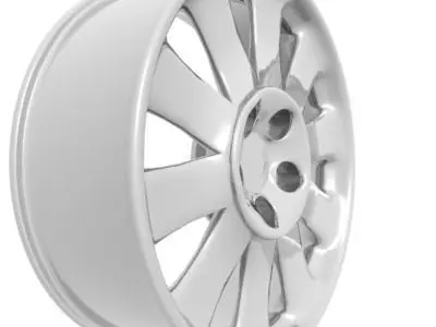 Wheel Rim 3D model 14