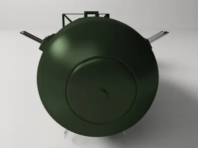 Atomic Bomb 3D model