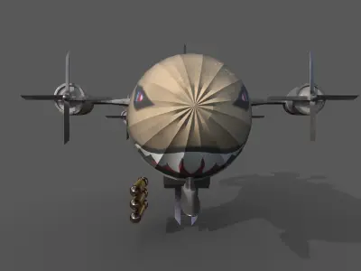 Kirov Airship 3D model