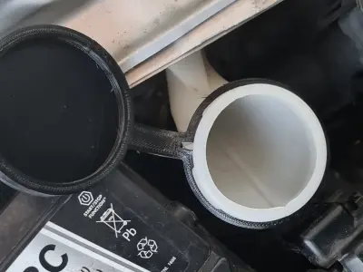 Navara D40 Windscreen Washer Cap 3D model