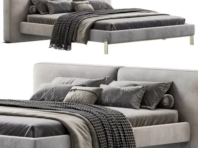 Vogue Bed 3D model