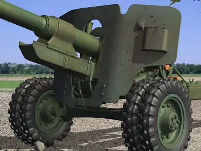 bs3 antitank Mental ray 3D model