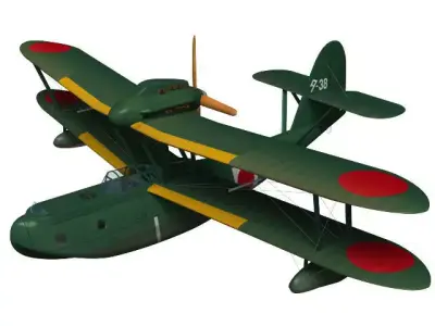 E11A1 Type98 Laura 3D model