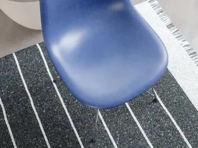  Replica Egg Chair Model, Blue 