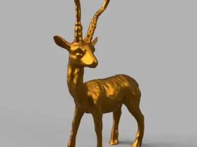 Cerf christmas 3D print model