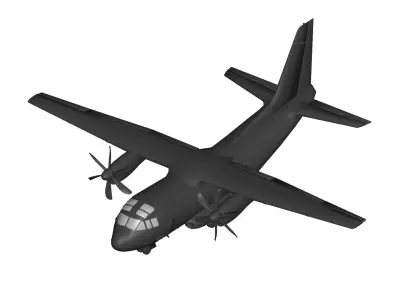 Alenia C-27J Spartan 3D model