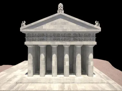 ATHENA TEMPLE 3D model