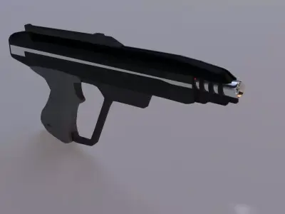 Blaster Laser Pistol 3D model