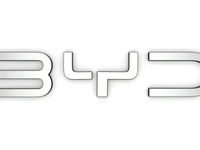 BYD logo 3D model