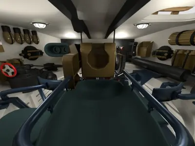 Eastern Front Armor Pack with Interior v1 3D model