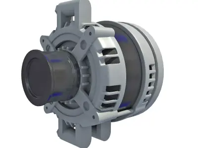 Alternator electric motor 3D model
