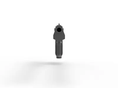 Pistol Desert Eagle from the movie Boondock Saints 2 2009 3D model