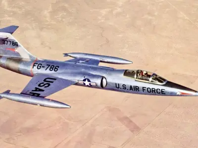 Lockheed F-104 Starfighter 3D model
