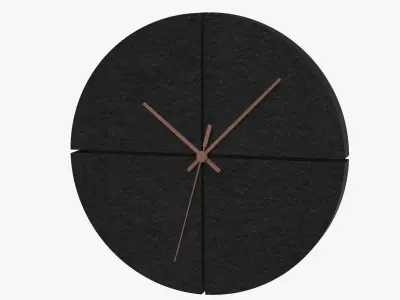 Upper East Side Wall Clock 3D model