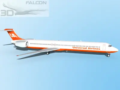 Falcon3D MD-80 Universal Air 1 3D model