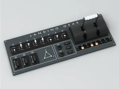 Sci-Fi Dashboard Builder 3D model