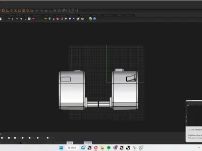 Motorcycle Handlebar Switch 3D model