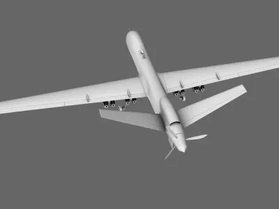 MQ-9 Reaper Drone 3D model