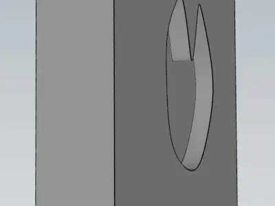 MakeIT Horse Feet Print Mold With Top Frame 3D model