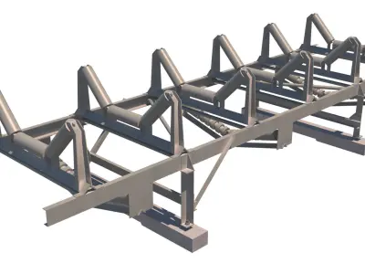 conveyor belt 3D model