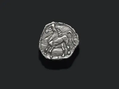 old coin v4 3D print model