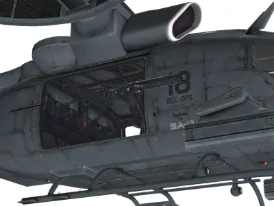 SA-2 Samson 3D model