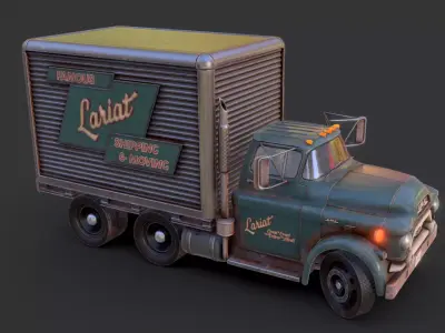 Truck 3d model 3D model