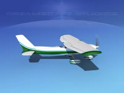 Cessna 152 Commuter V02 3D model