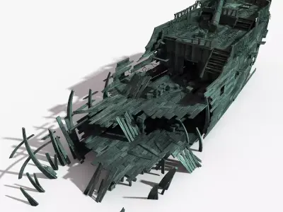 Shipwreck 03 3D model