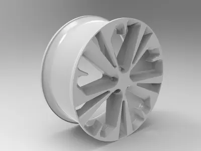 Car Rim 3D model