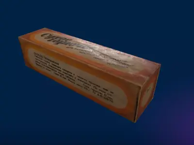 Solid Fuel Tablets Low-poly 3D model