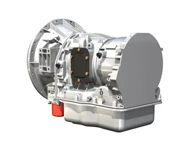 Automatic transmission - Gearing 3D model