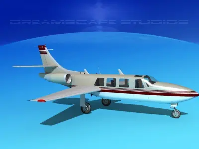 Piper Aerostar FJ-100 Fanjet V10 3D model
