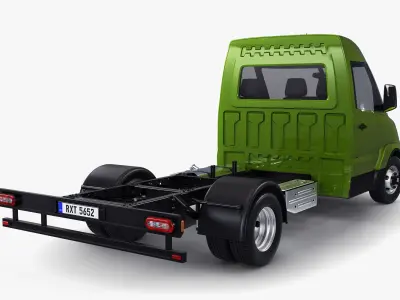 Generic Truck Chassis Frame M 2 3D model