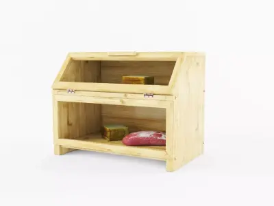 bread box 3D model purchase