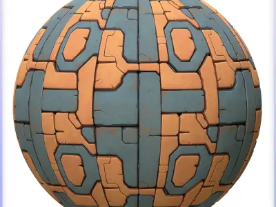 SciFi Seamless Texture Texture 69