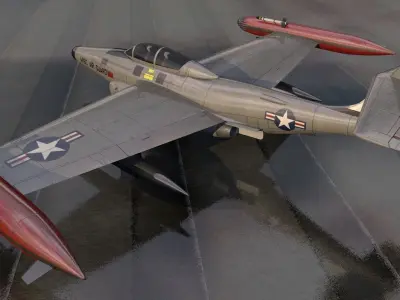 Northrop F-89 Scorpion 3D model