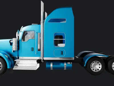 KENWORTH w900 3D model
