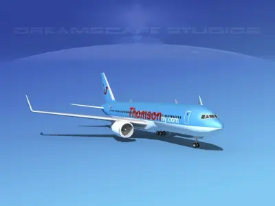 Boeing 767-300 Thomson Fly 3D model