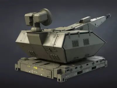 Skynex Game Ready Low-poly 3D model