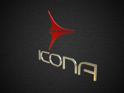 icona logo 3D model