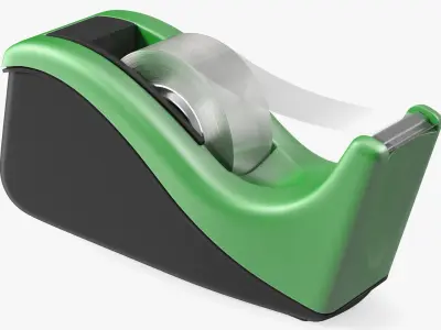 Desk Tape Dispensers Collection 3D model